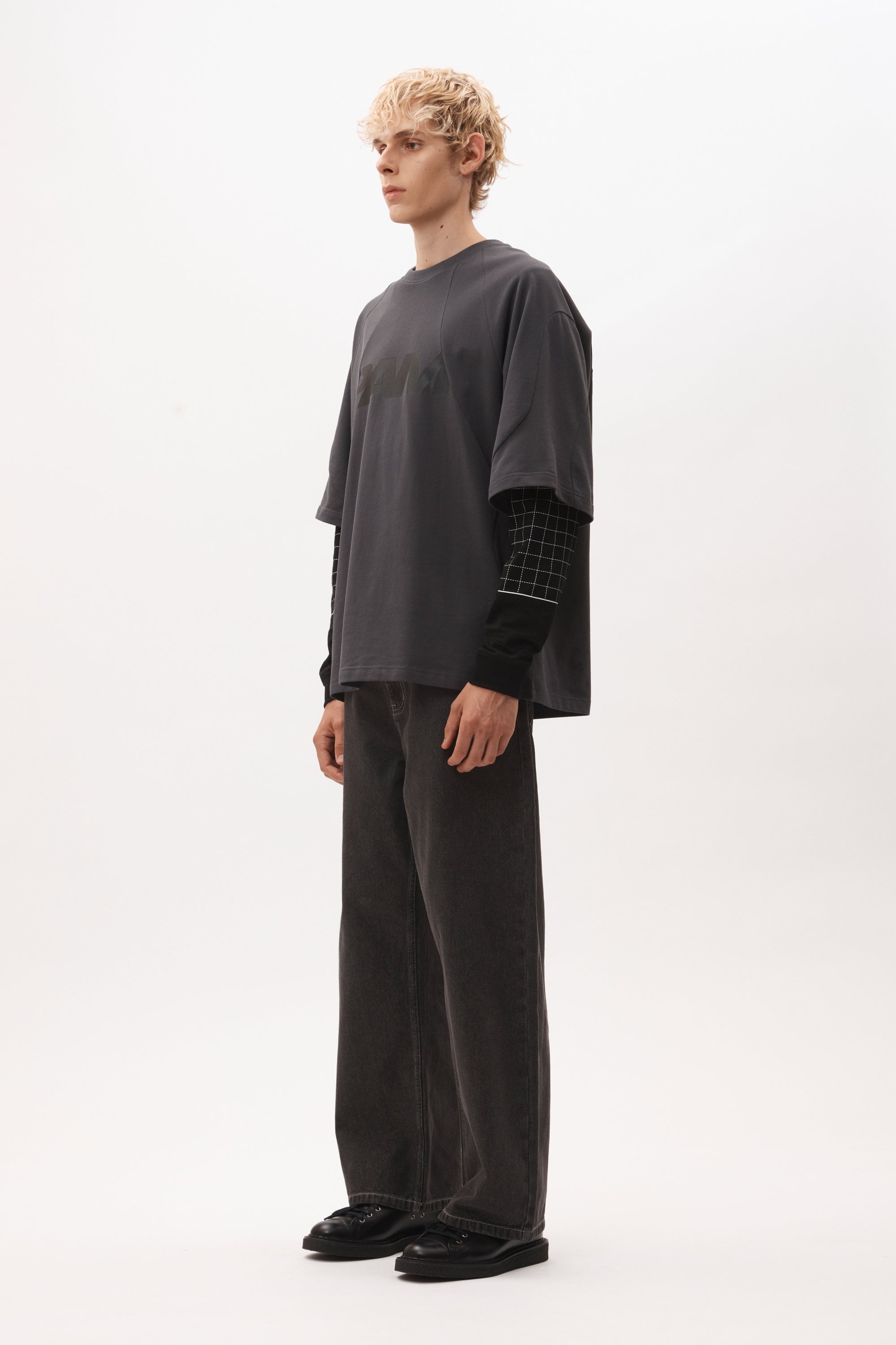 P.A.M. Steppe Shard Panel Top - Charcoal