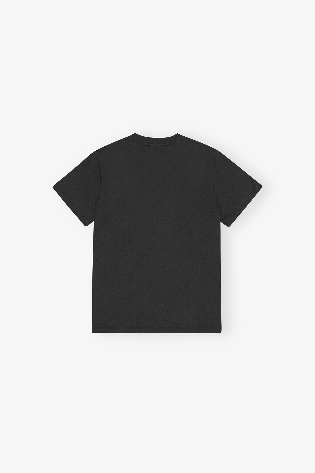 GANNI Basic Jersey Green Cherry Relaxed T Shirt - Phantom