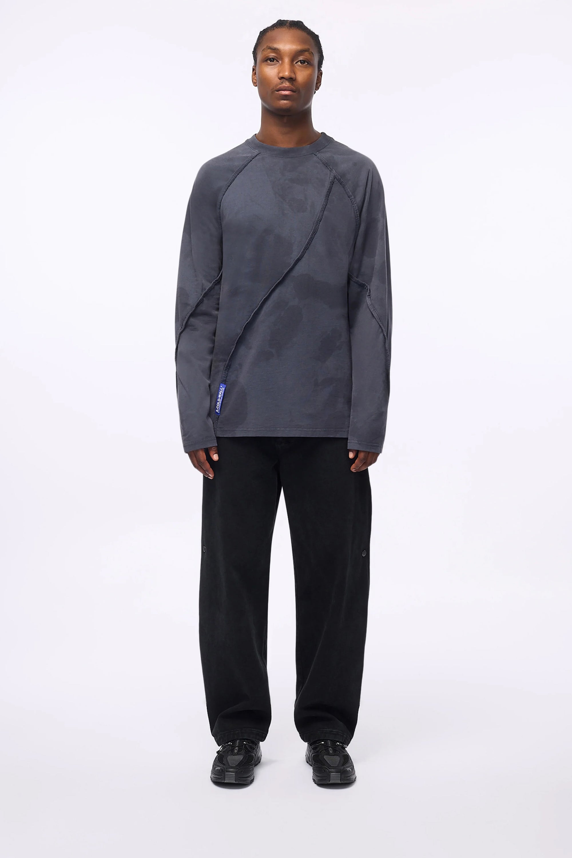 A-Cold-Wall* Chartered LS T- Shirt - Midnight