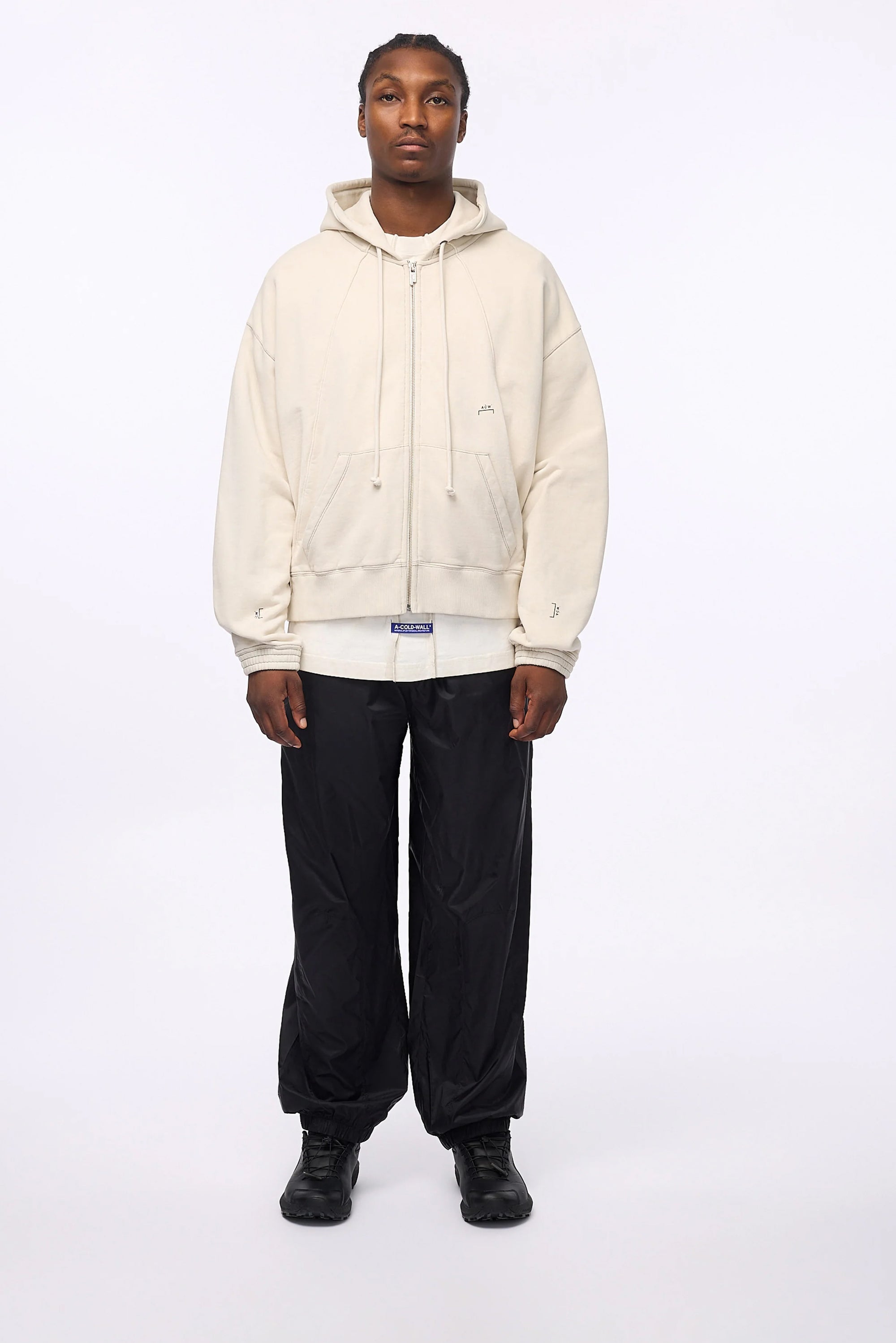 A-Cold-Wall* Millbank Zip Hoodie - Bone