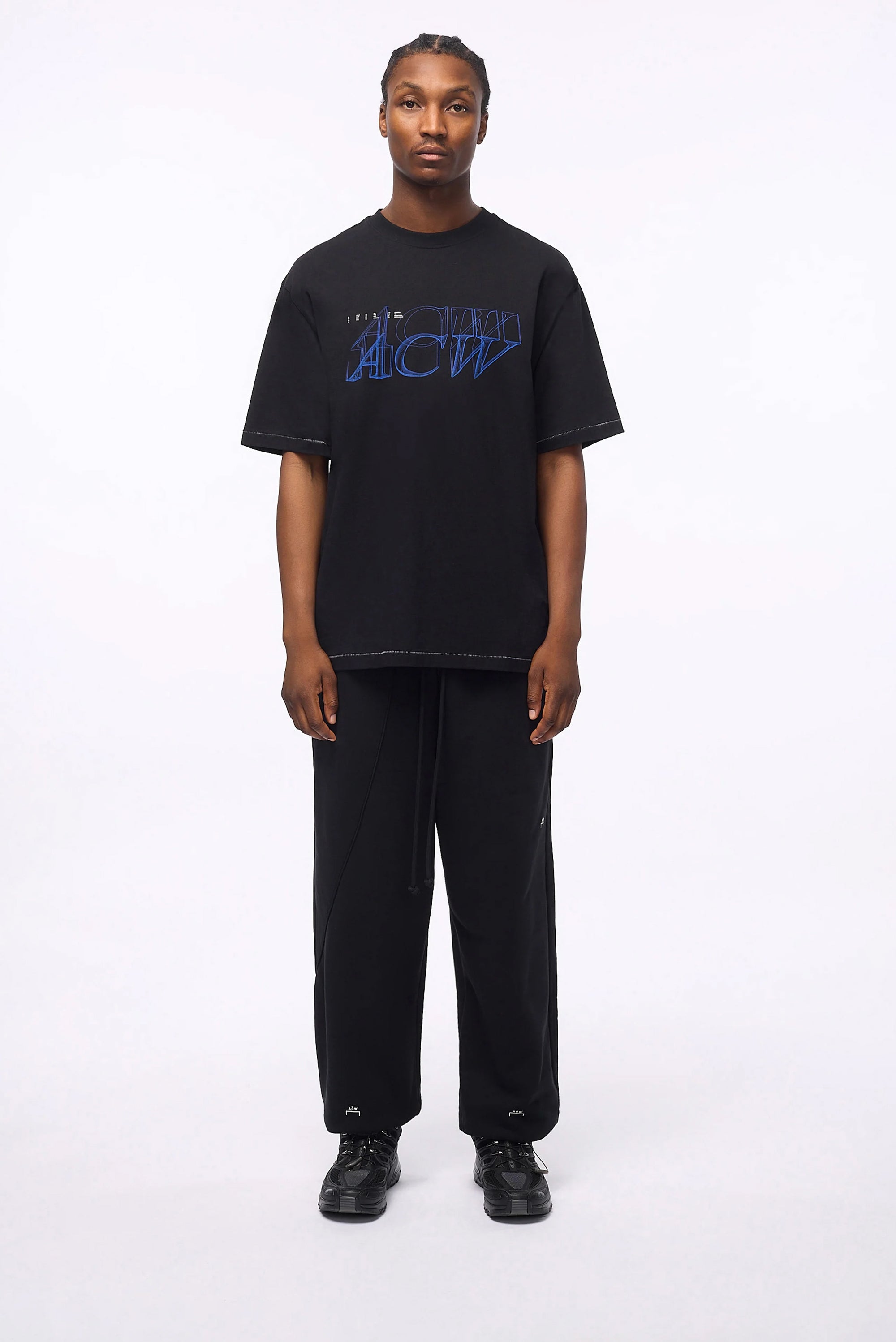A-Cold-Wall* Serif T-Shirt - Onyx