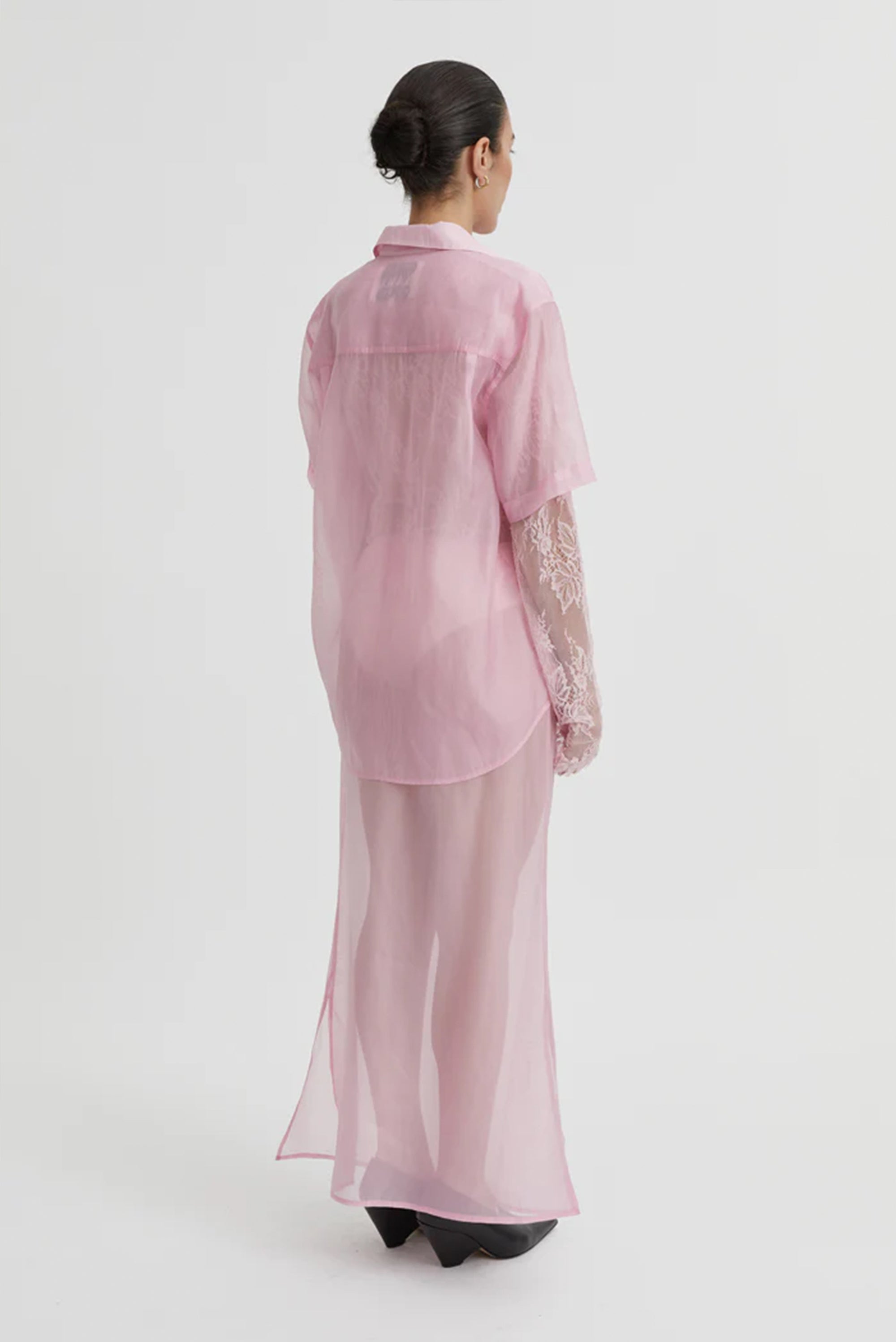 BLANCA Veda Lace Skirt - Pink