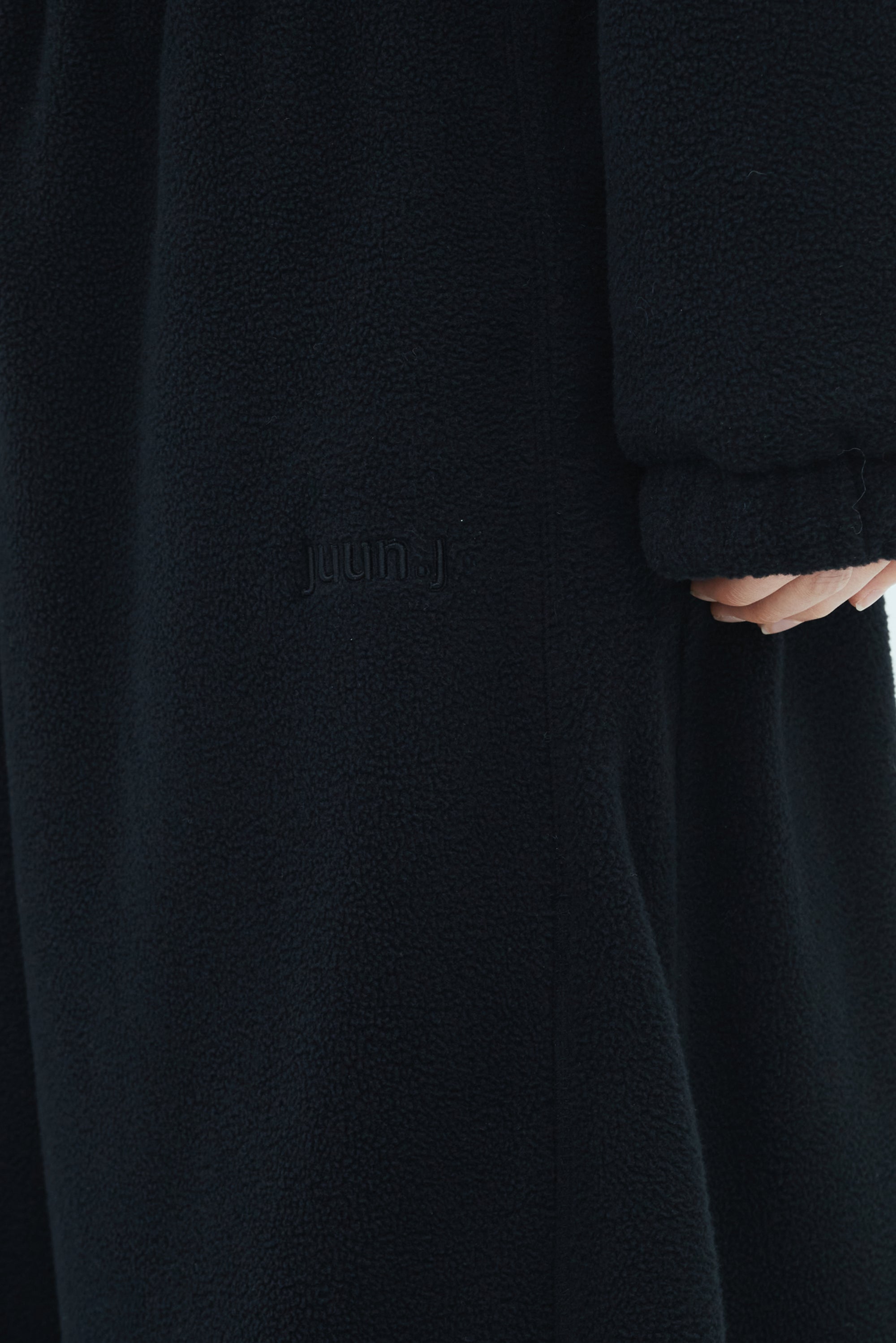 JUUN.J Fleece Track Pants - Black