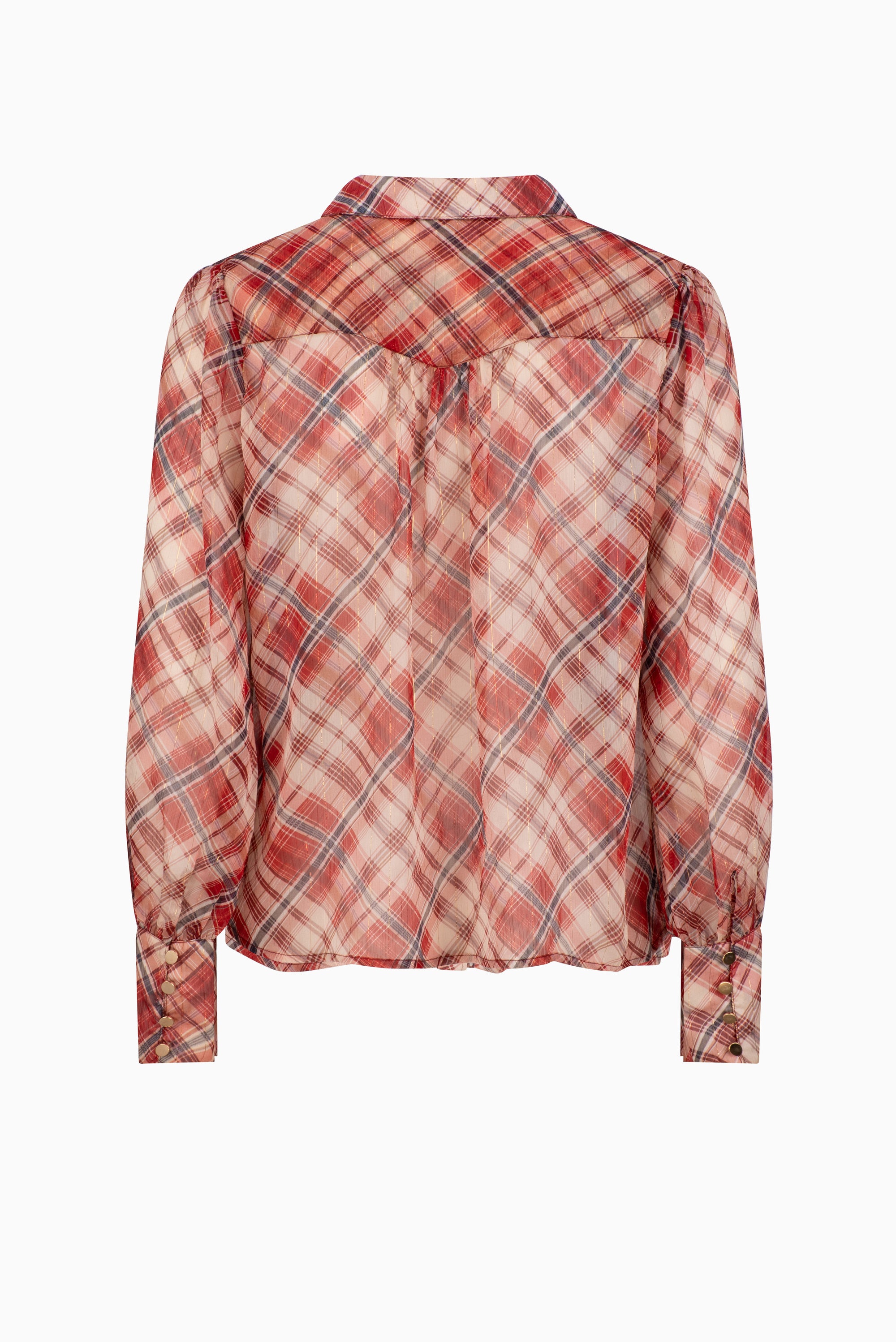 ON PARKS Amore Shirt - Red Check