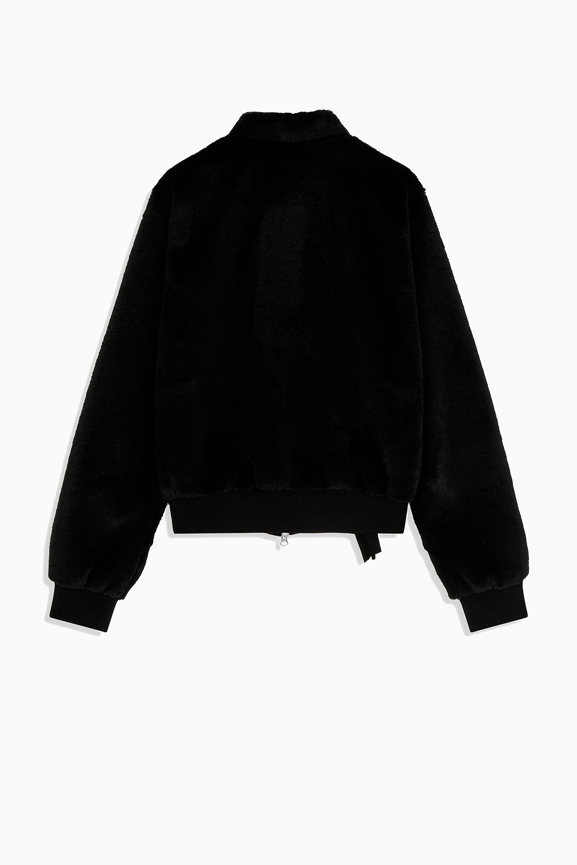 OPEN YY Fleece Applique Zip-up Jacket