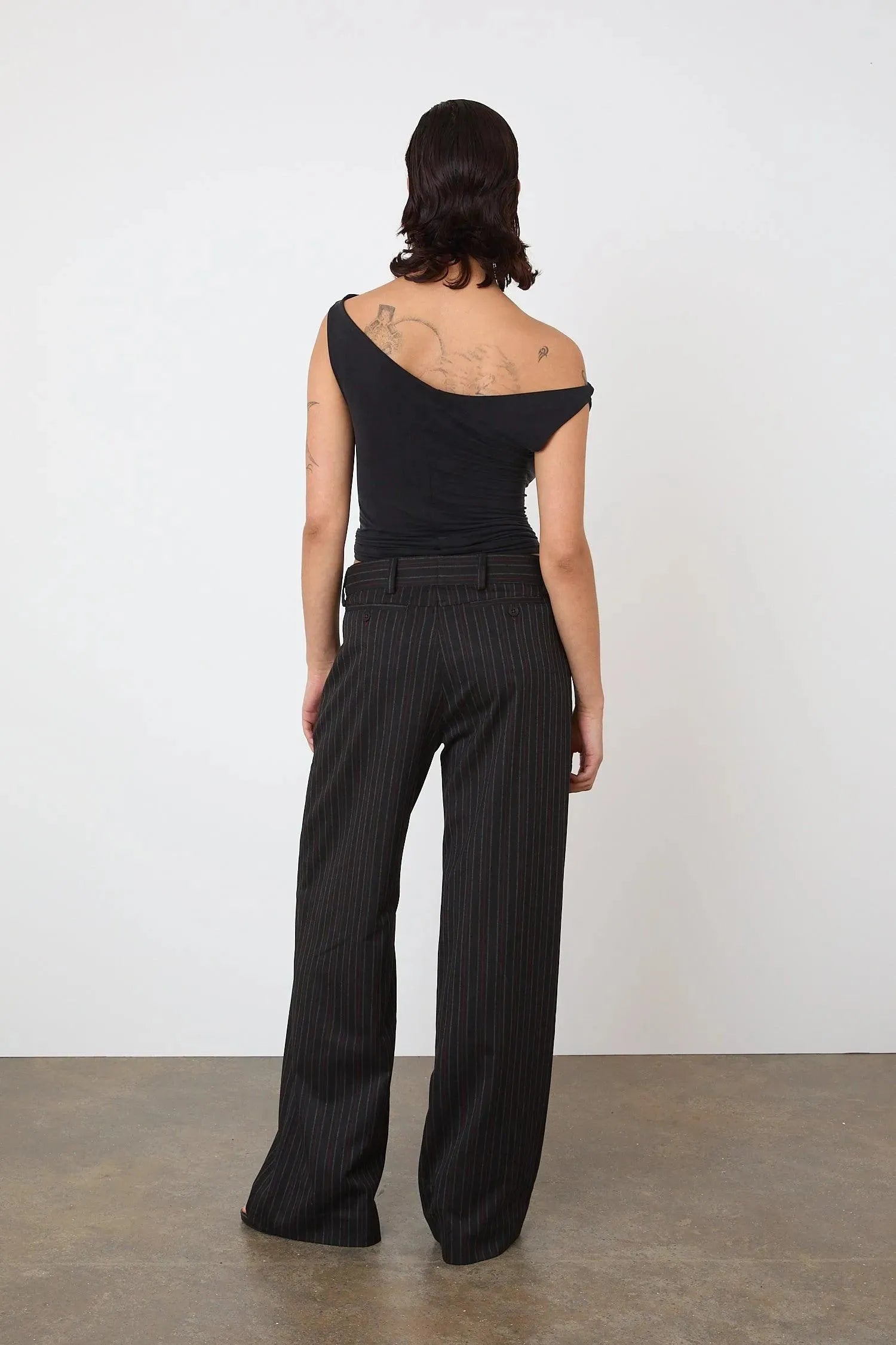 PEACHY DEN Lennox Trousers - Heavy Lead