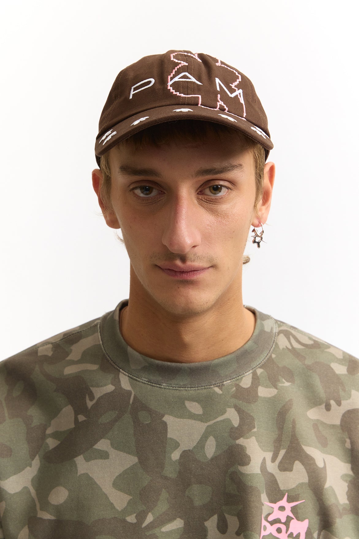 Brick Gestures Baseball Cap - Toffee