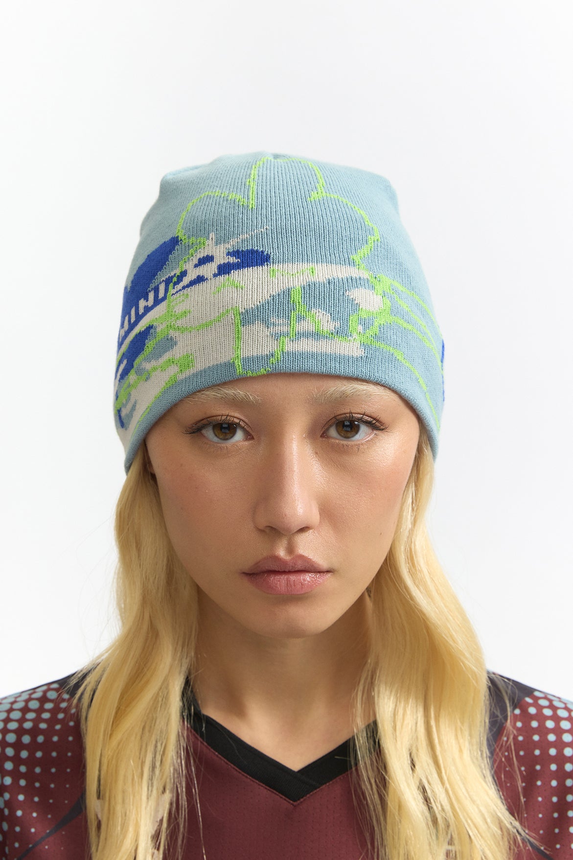 Brick By Brick Beanie - Duck Egg