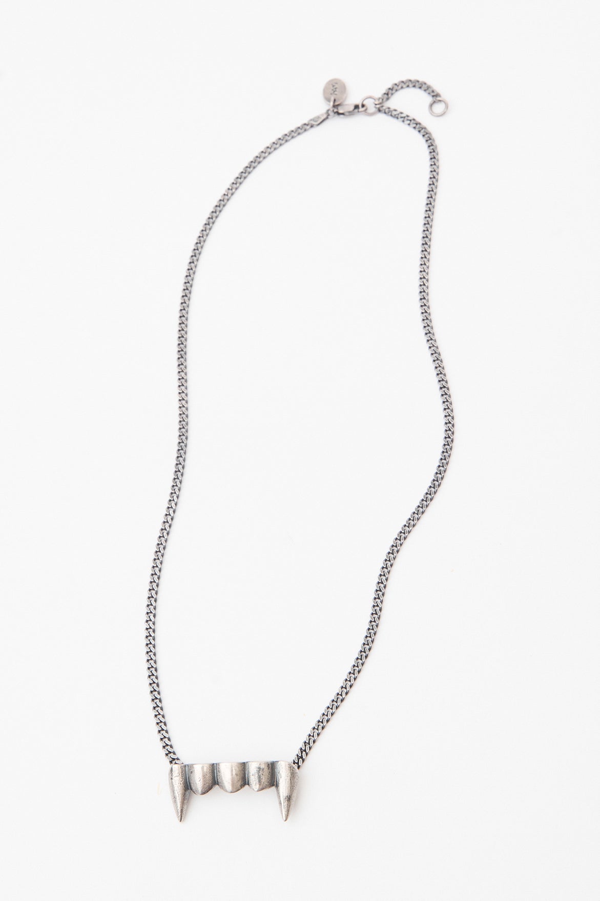 Fangz Necklace From Afar - Oxidised silver