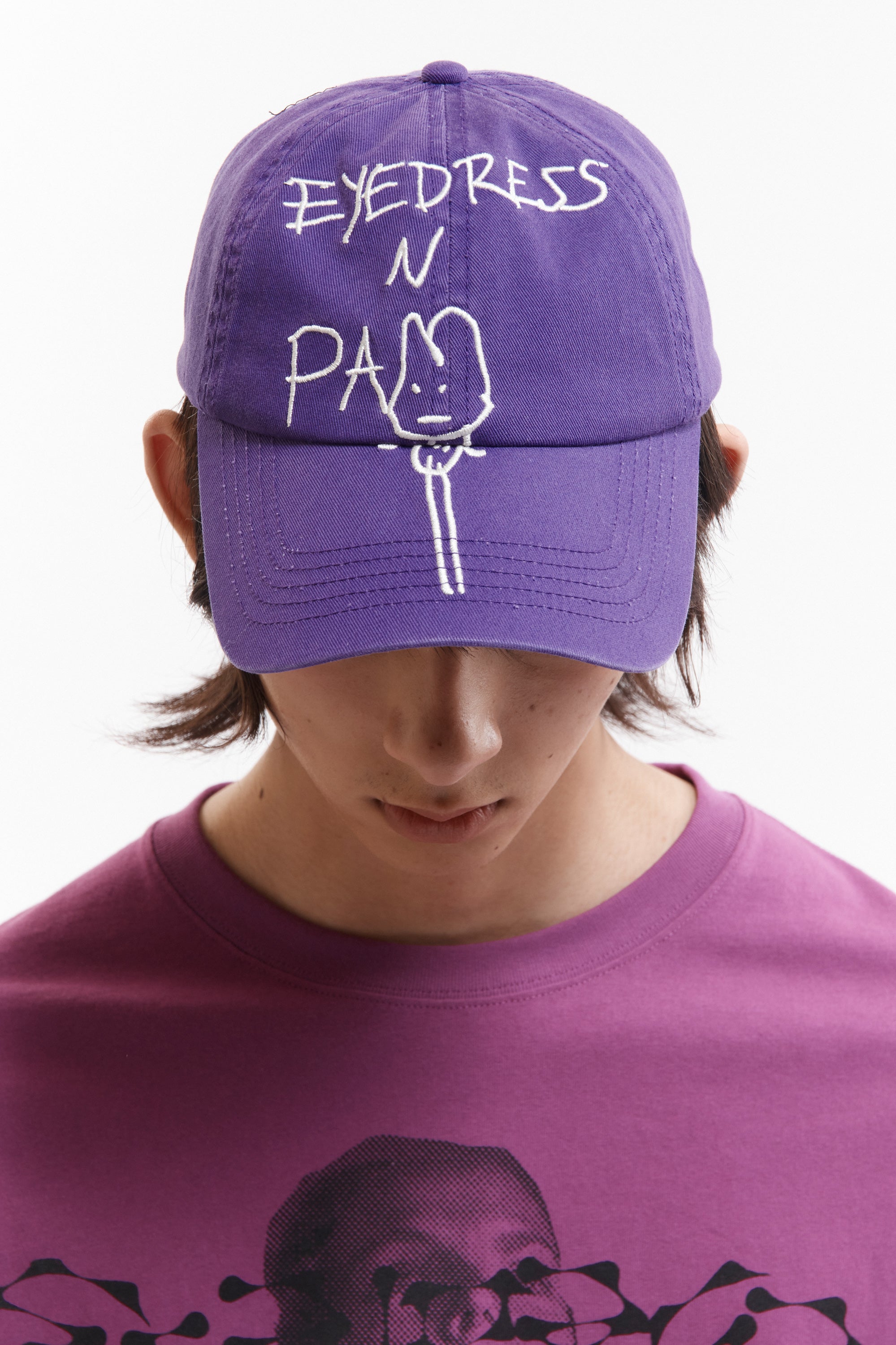 Boaty Draws PAM and Eyedress Cap - Purple