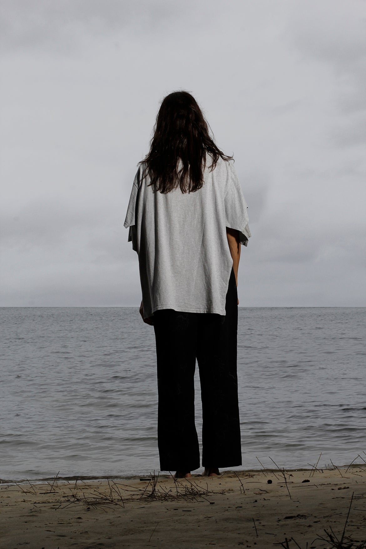 Double Tee - Grey