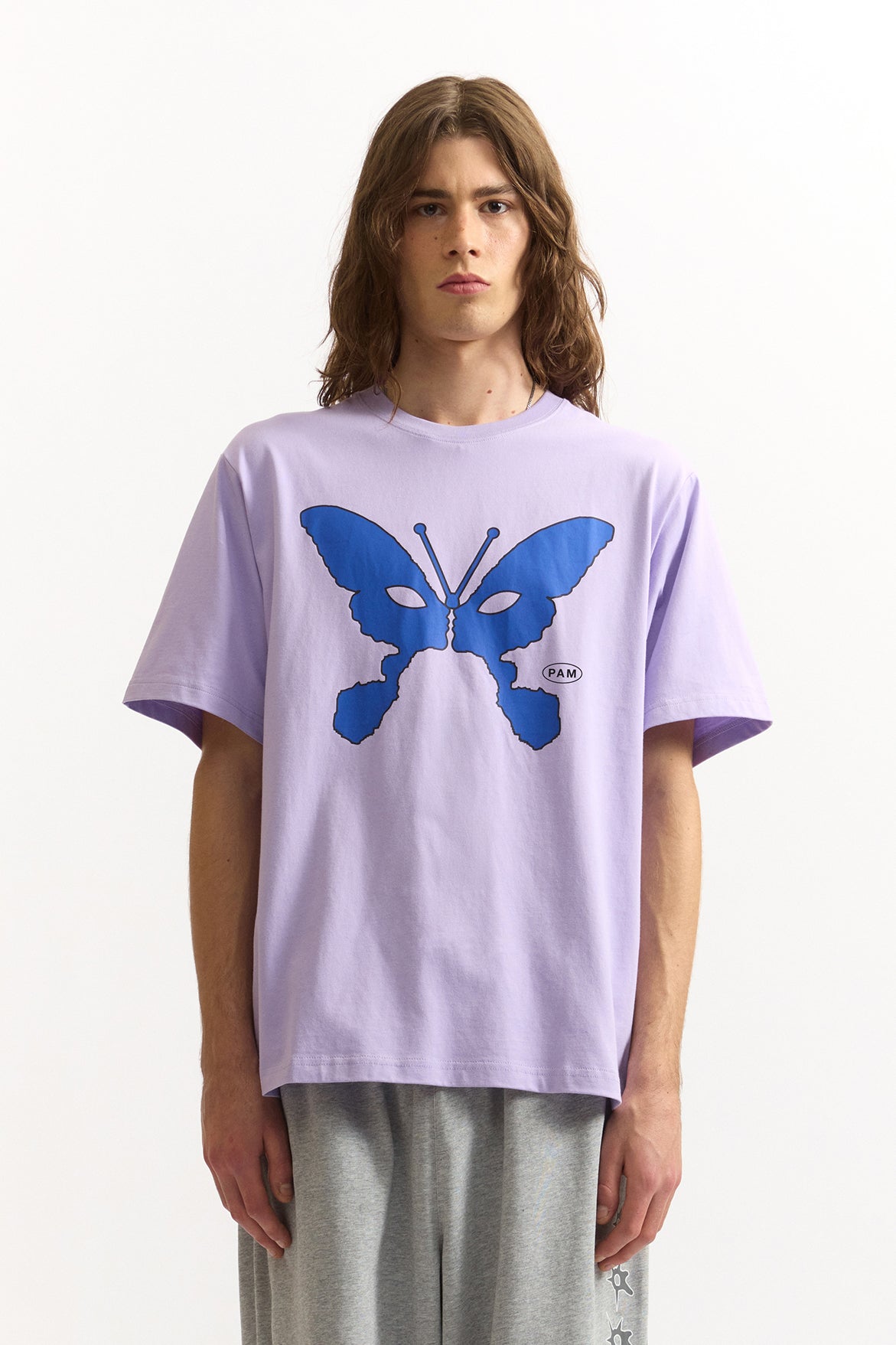 SS Tee Alien Kiss Lock Up - Lavender