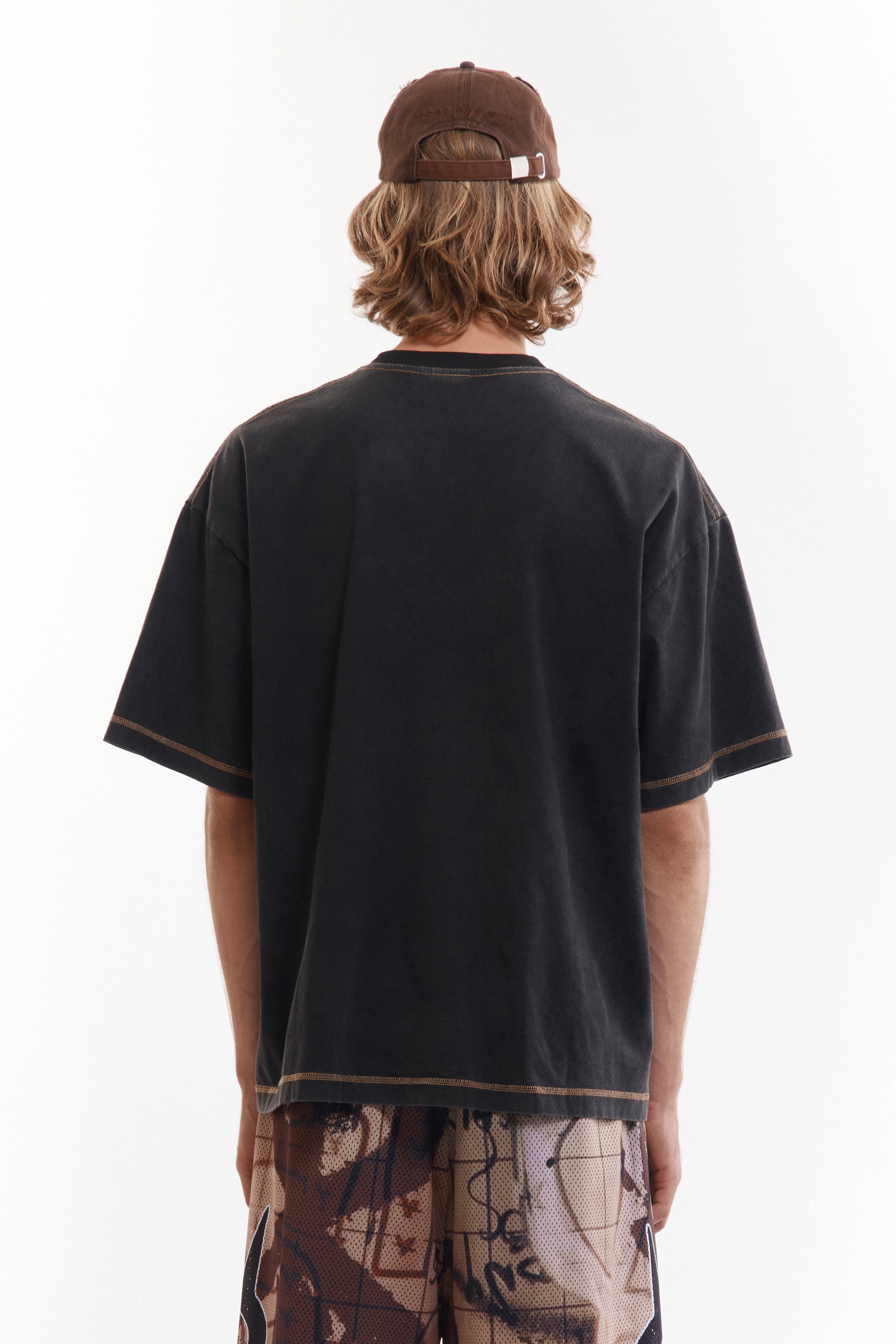 A Stitch in Time Specialty SS Top - Black Wash