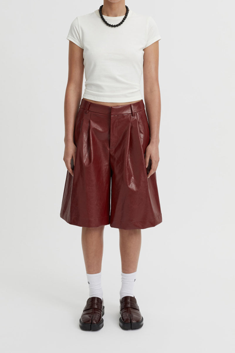 BLANCA Kaia Shorts - Burgundy