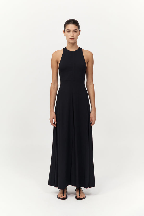 ST. AGNI Cut Away Maxi Dress