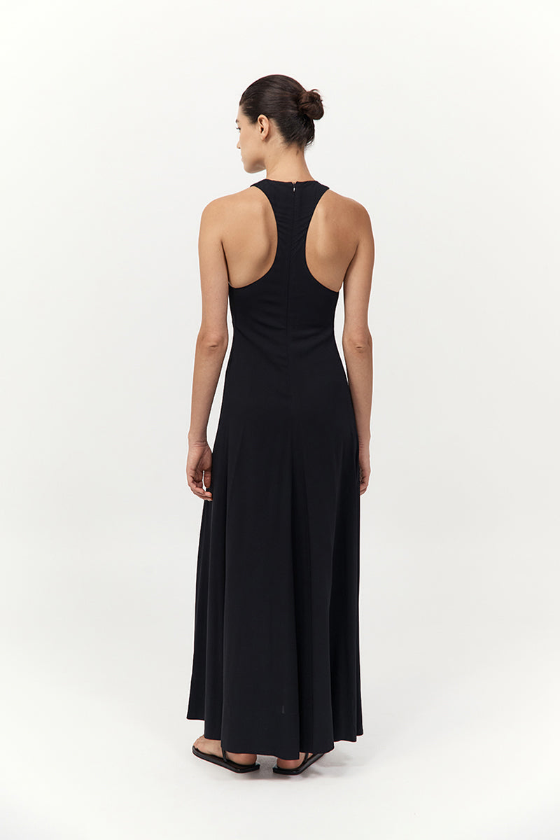 ST. AGNI Cut Away Maxi Dress