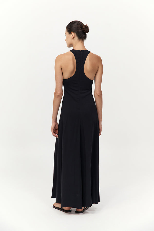 ST. AGNI Cut Away Maxi Dress