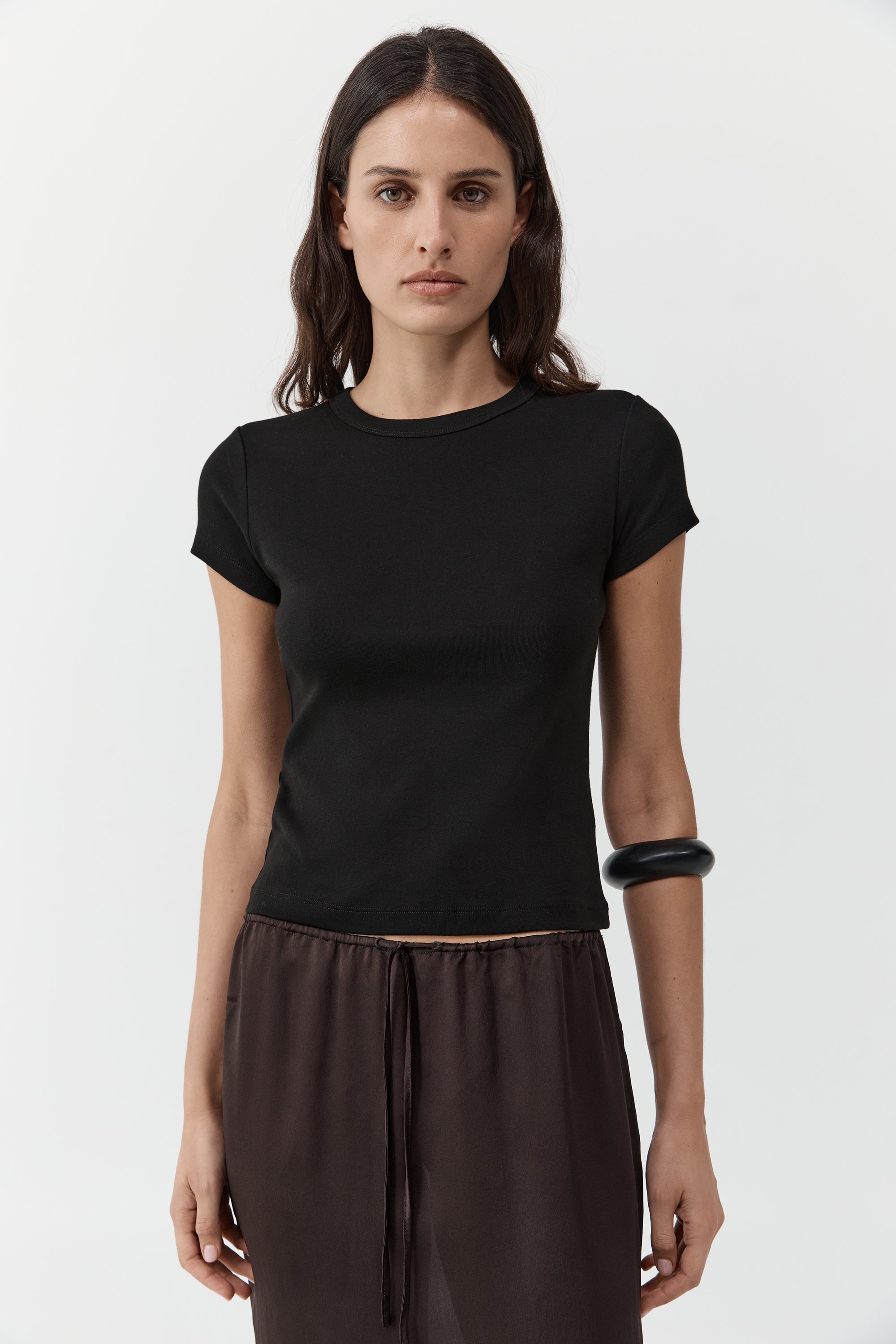 Organic Cotton Baby Tee - Jet Black