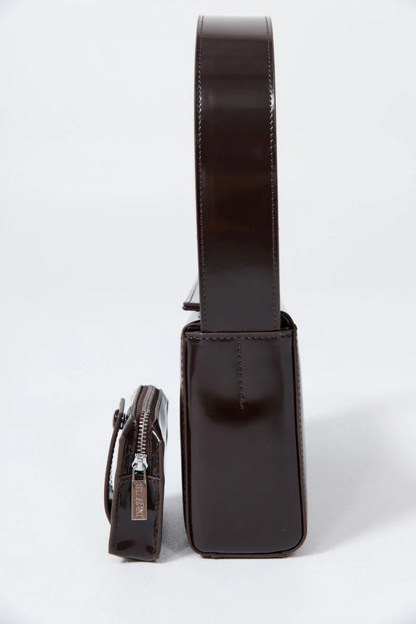 ST. AGNI Petit Pouch Bag - Coffee