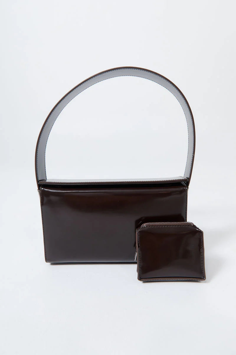 ST. AGNI Petit Pouch Bag - Coffee