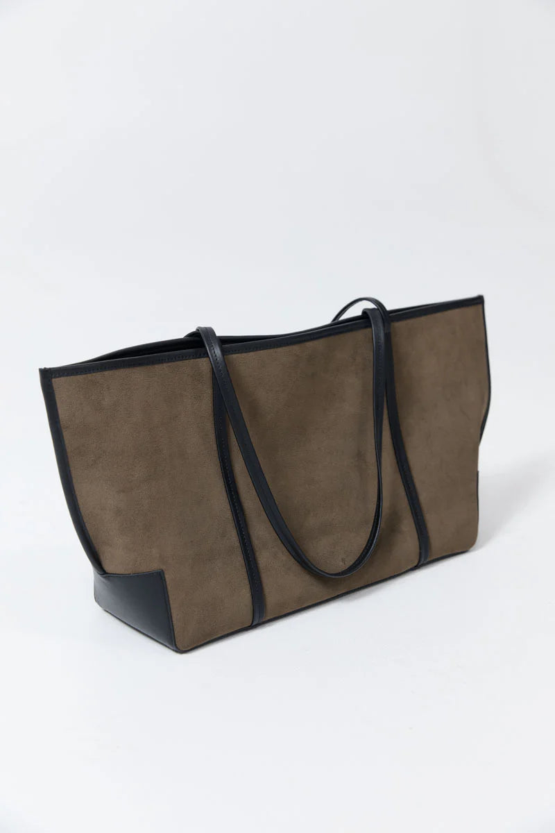 ST. AGNI Bateau Tote - Khaki