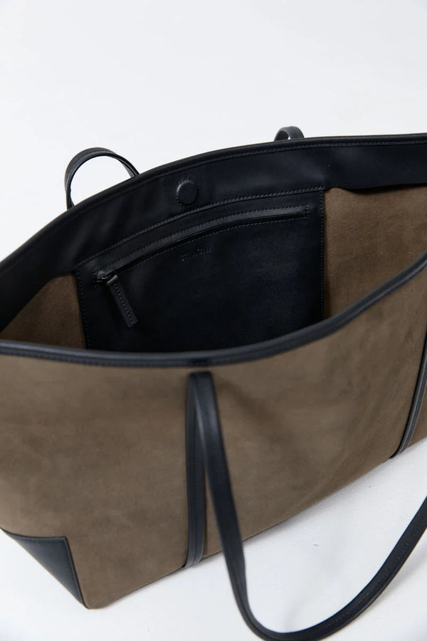 ST. AGNI Bateau Tote - Khaki