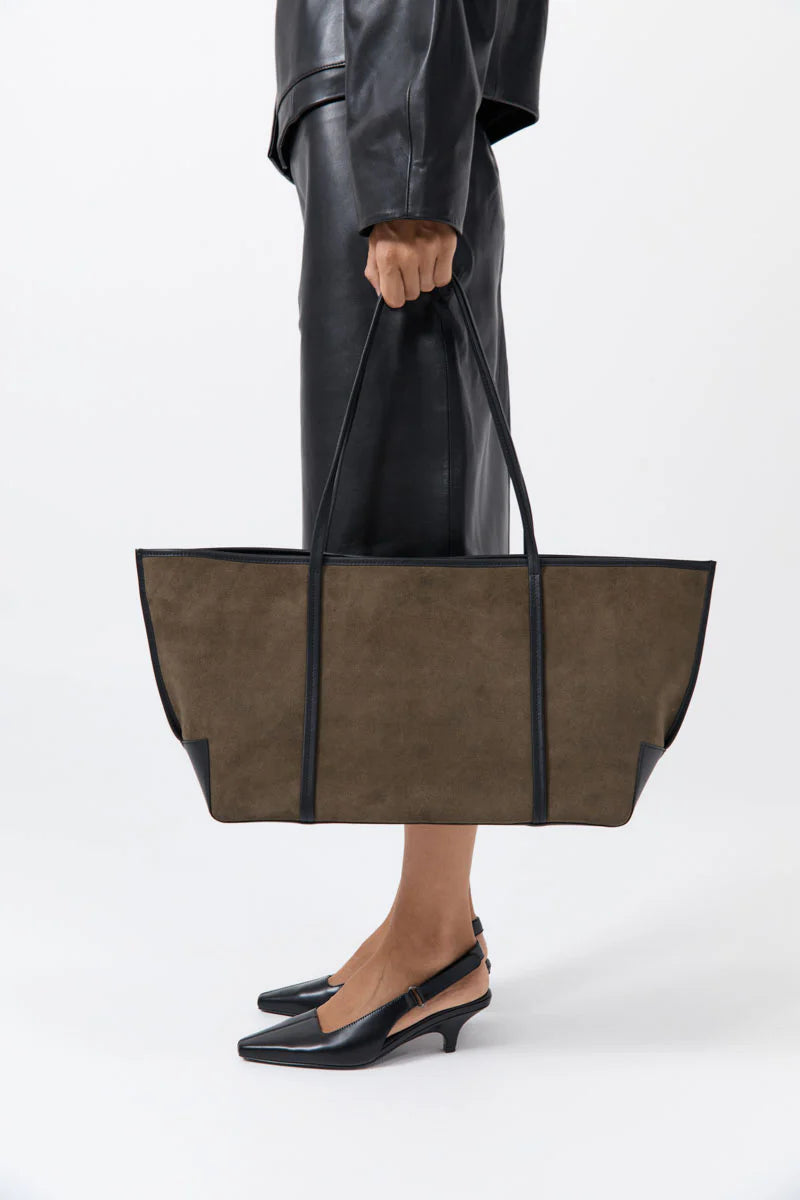 ST. AGNI Bateau Tote - Khaki