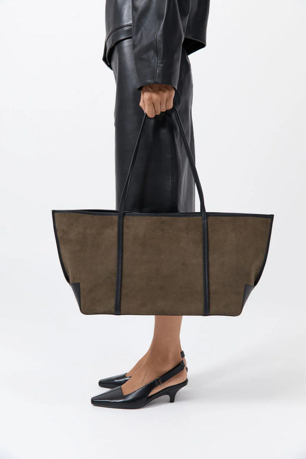 ST. AGNI Bateau Tote - Khaki