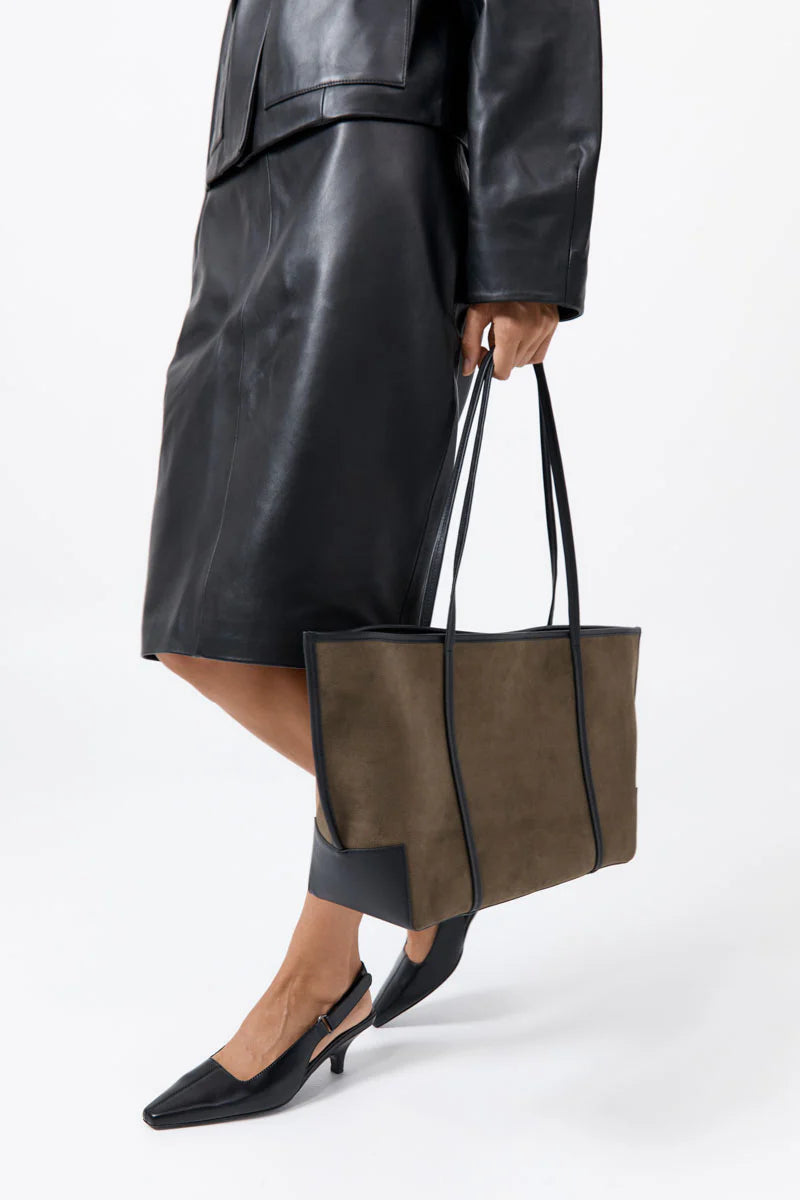 ST. AGNI Bateau Tote - Khaki