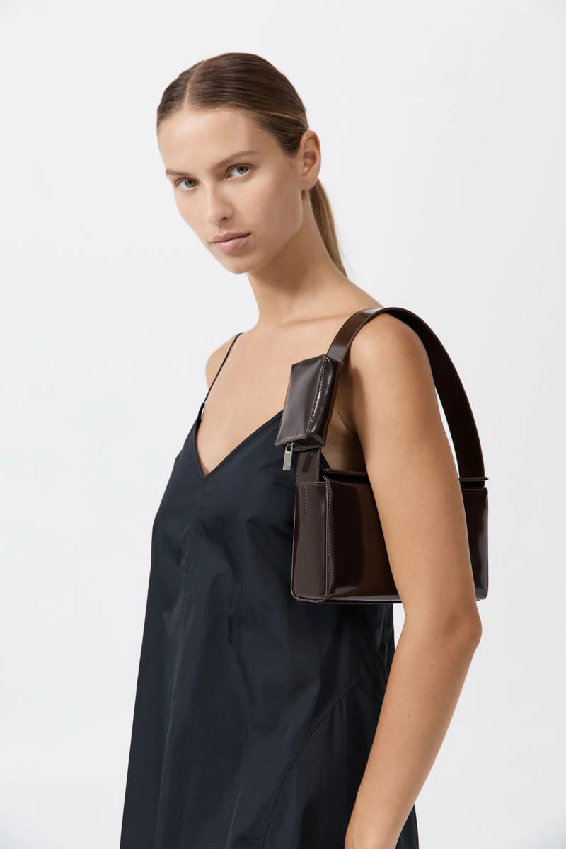 ST. AGNI Petit Pouch Bag - Coffee