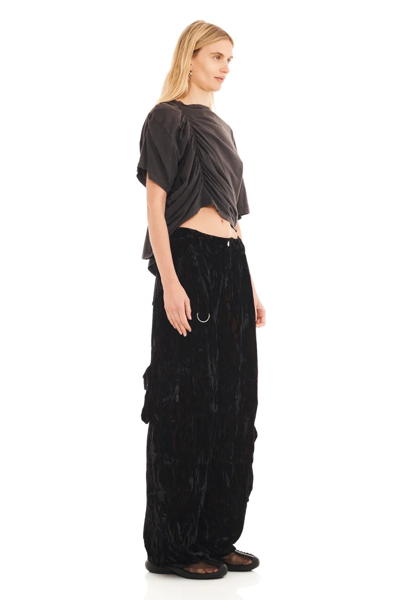 Lawn Cargo Pant - Black