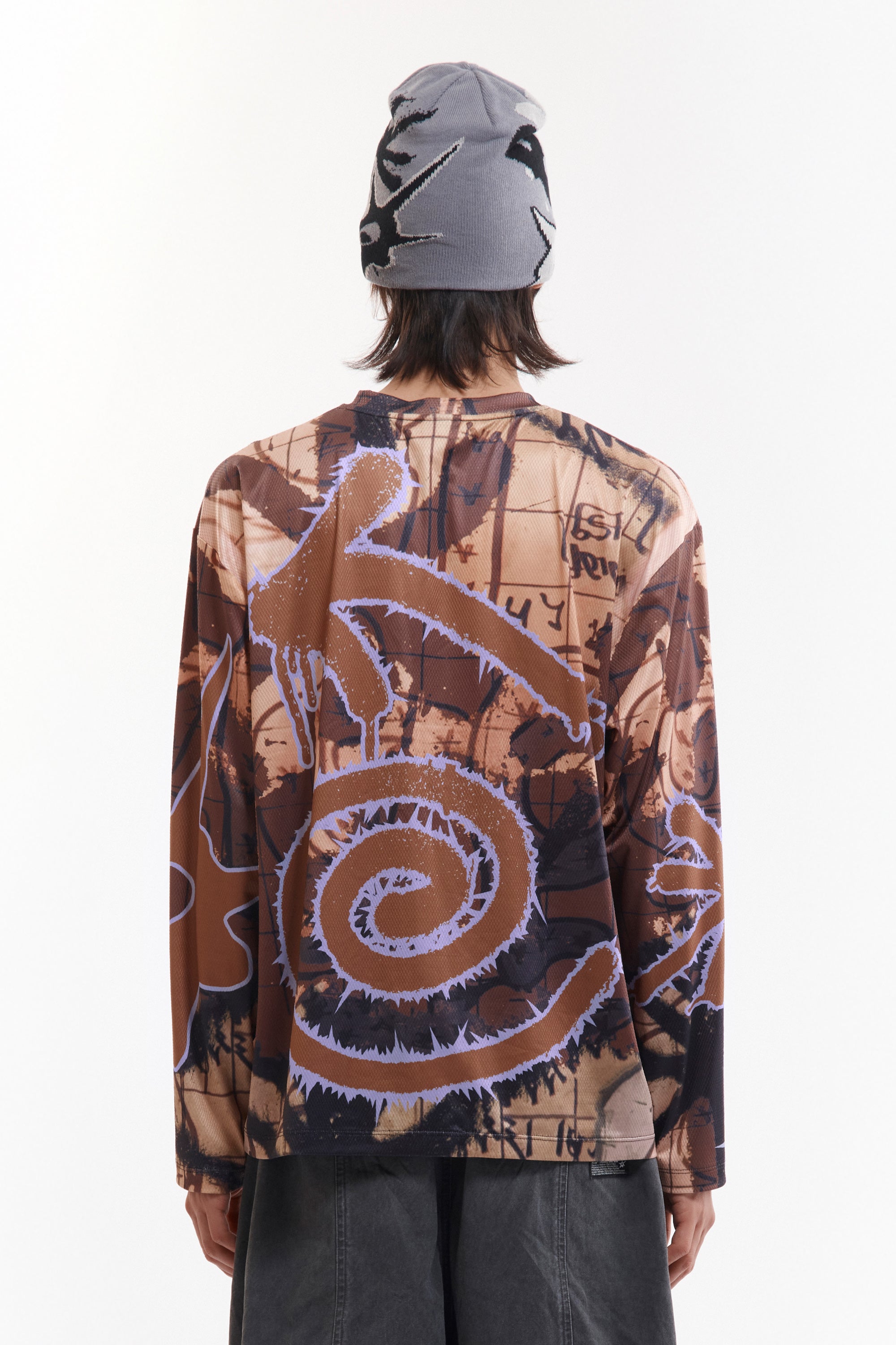 Patina LS Mesh Top - Multi