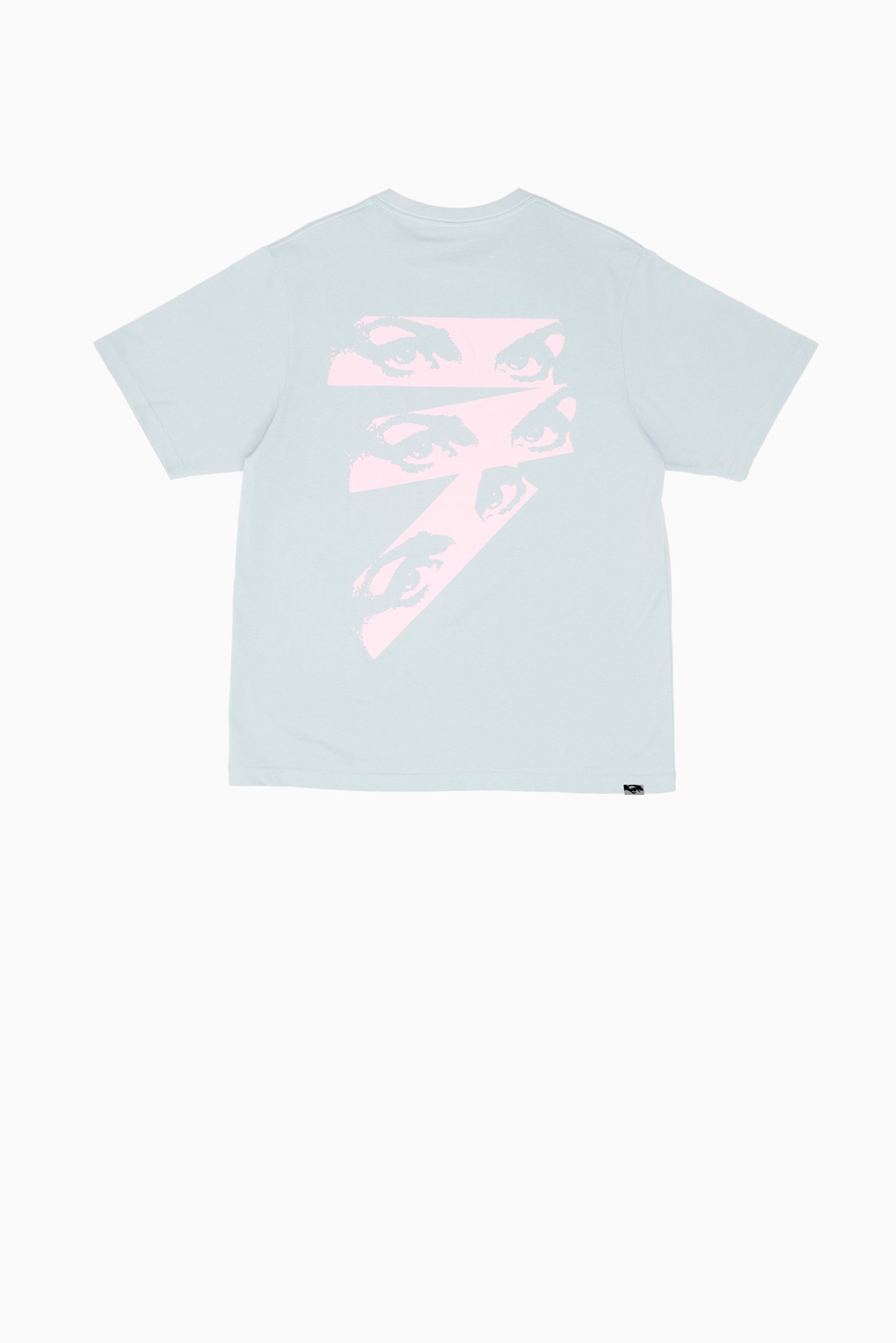 P.A.M. SS Tee - Eyes Logo - Blue/Grey