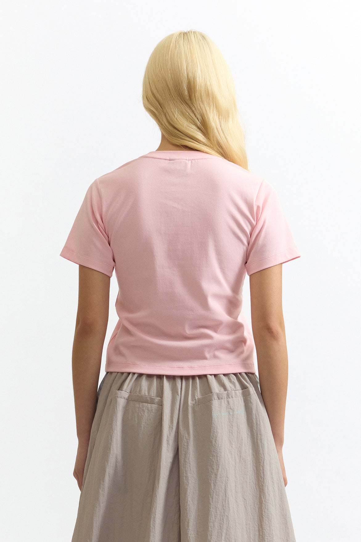 Flutes Of Pan Shrunk Tee - Pink Blush