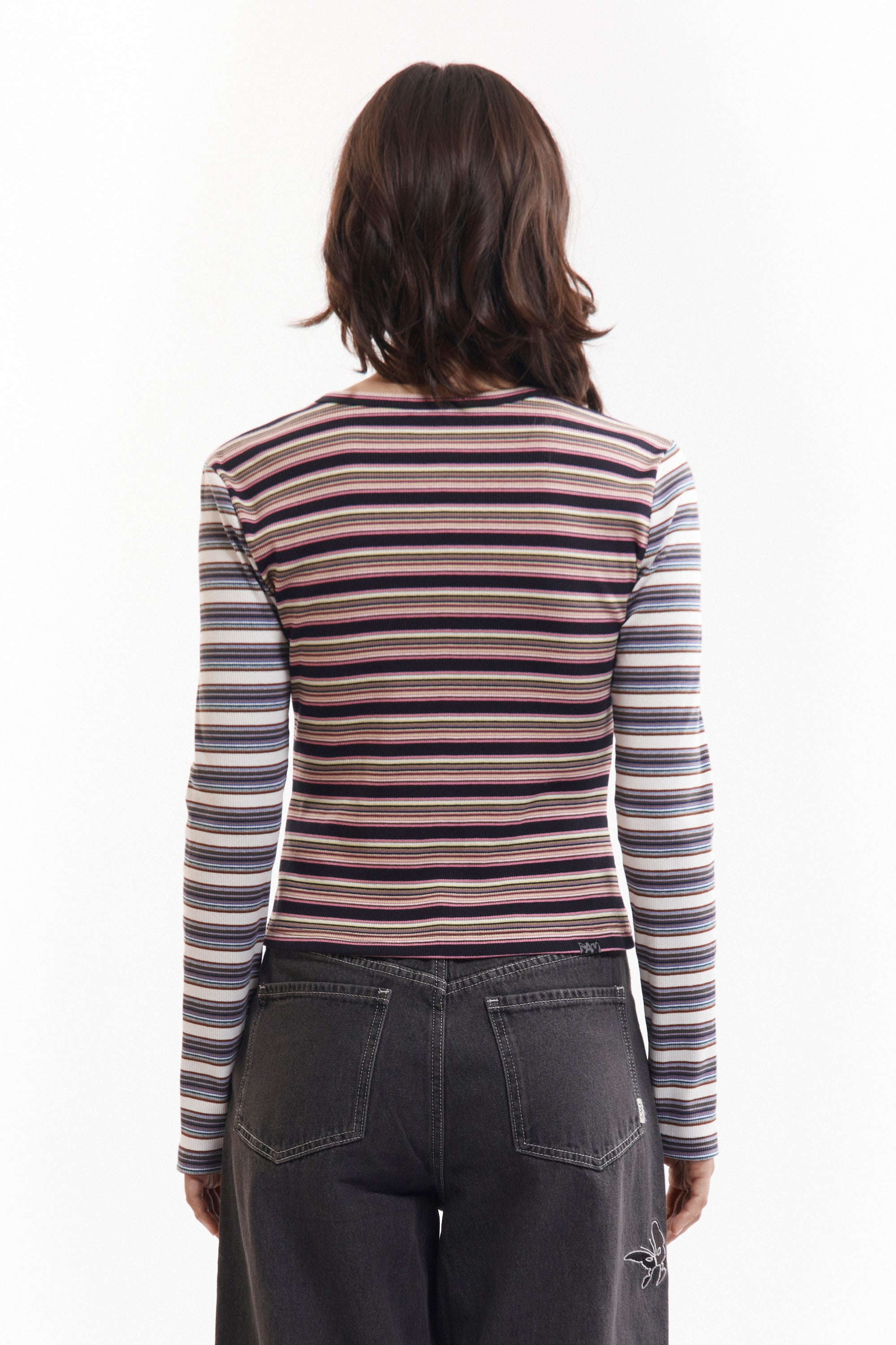 Line Walk Striped Cardigan - All Sorts Stripe