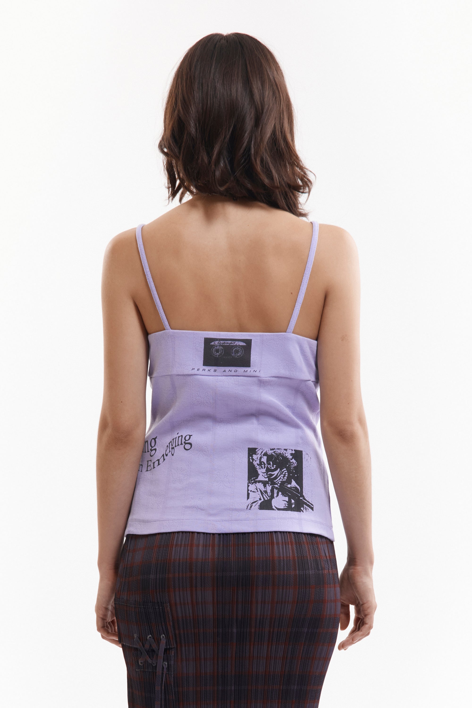 Xerox Pointelle Cami - Lavender