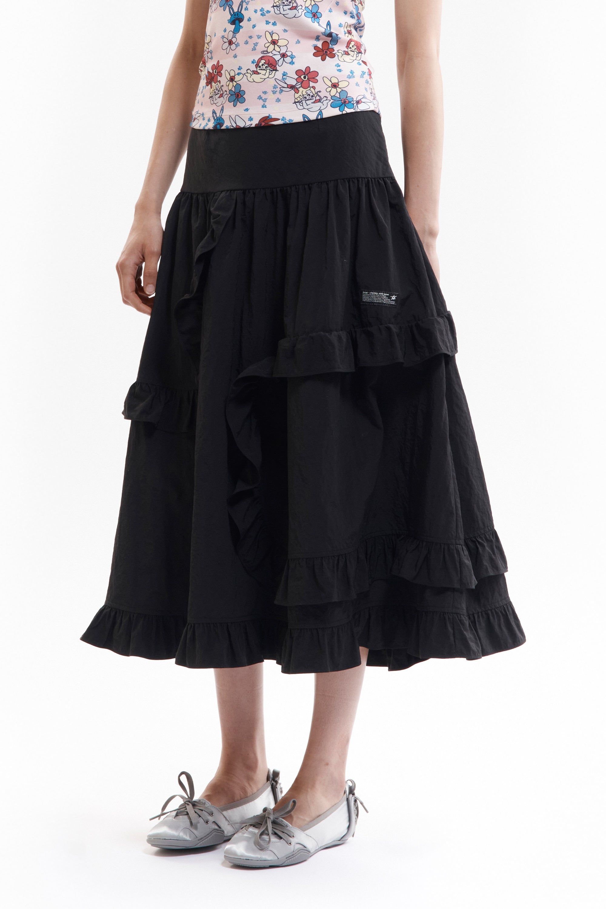 Two Mil Pathways Skirt - Black