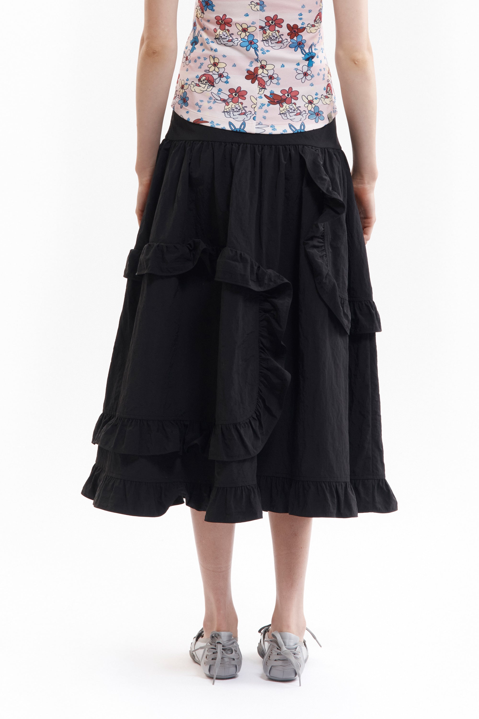 Two Mil Pathways Skirt - Black