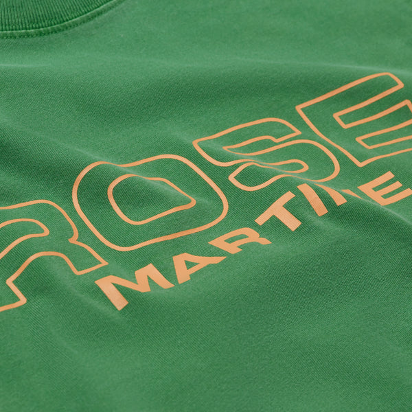 MARTINE ROSE Shrunken T-shirt - Green