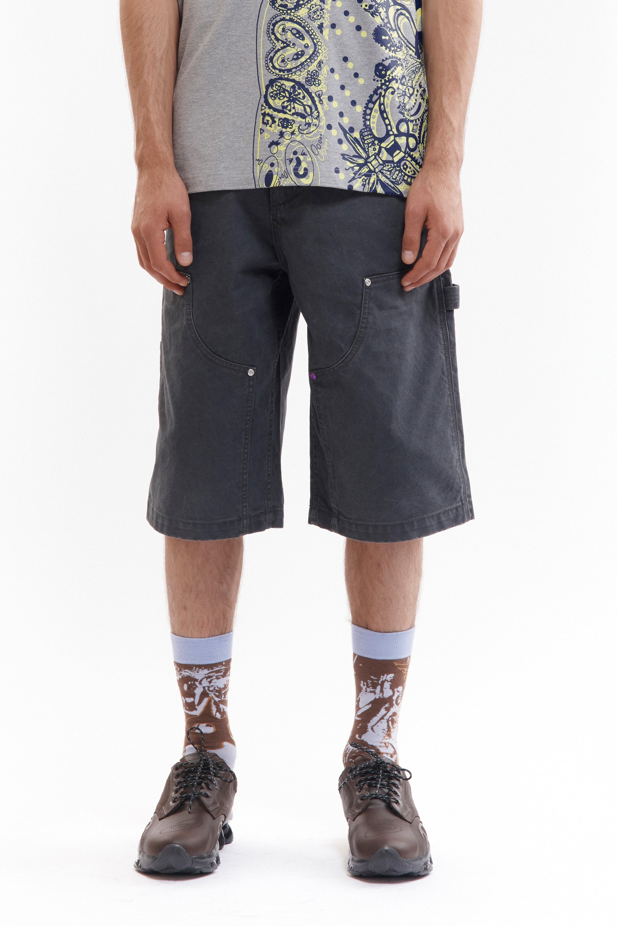 Sketchbook Long Shorts - Grey