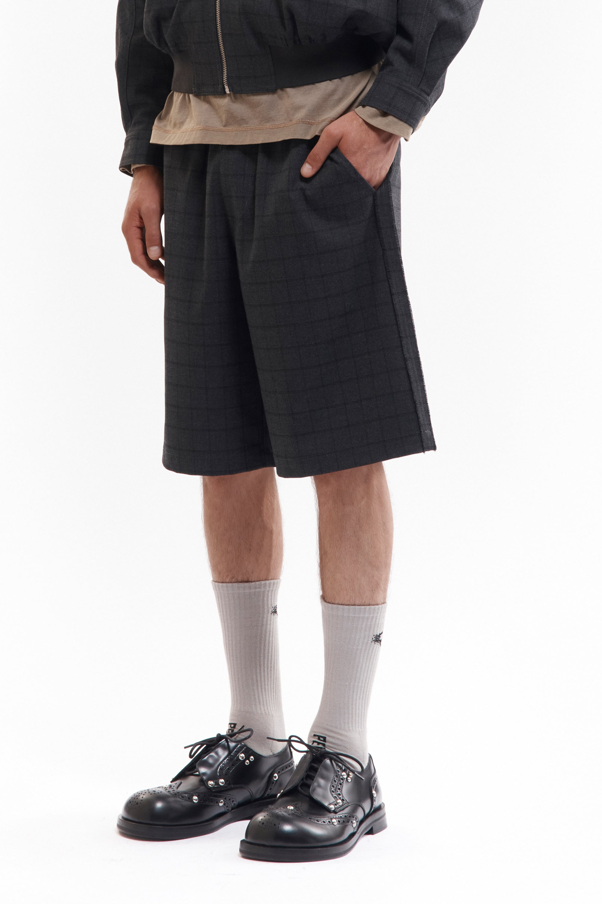 Two Mil A Russell Shorts - Grey