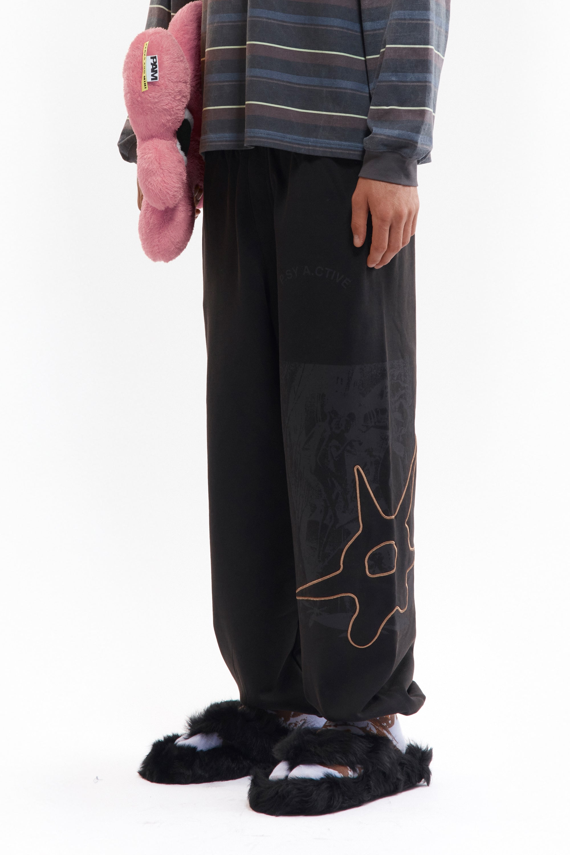 Decal Sweatpant - Black Wash
