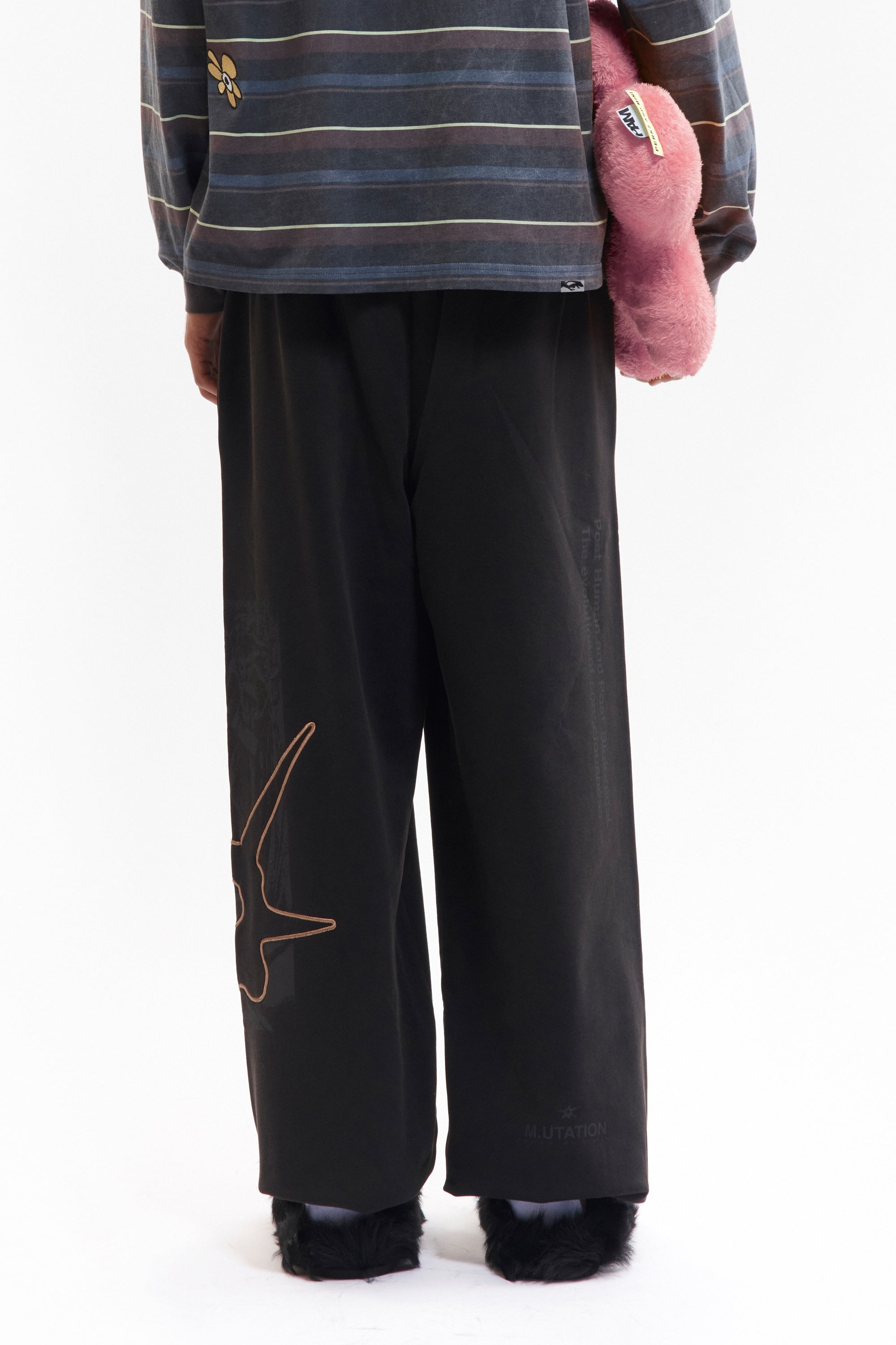 Decal Sweatpant - Black Wash