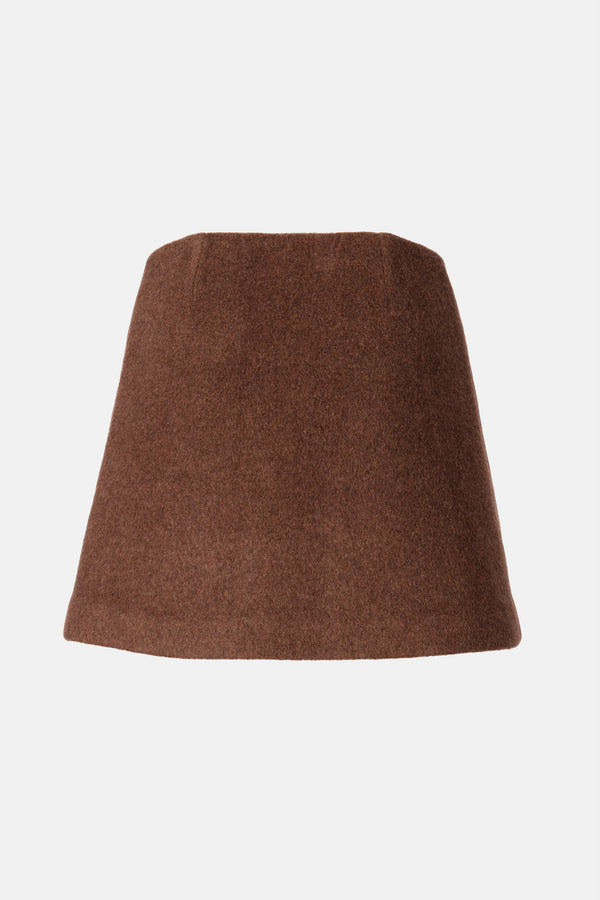 ON PARKS Lou Mini Skirt - Chocolate