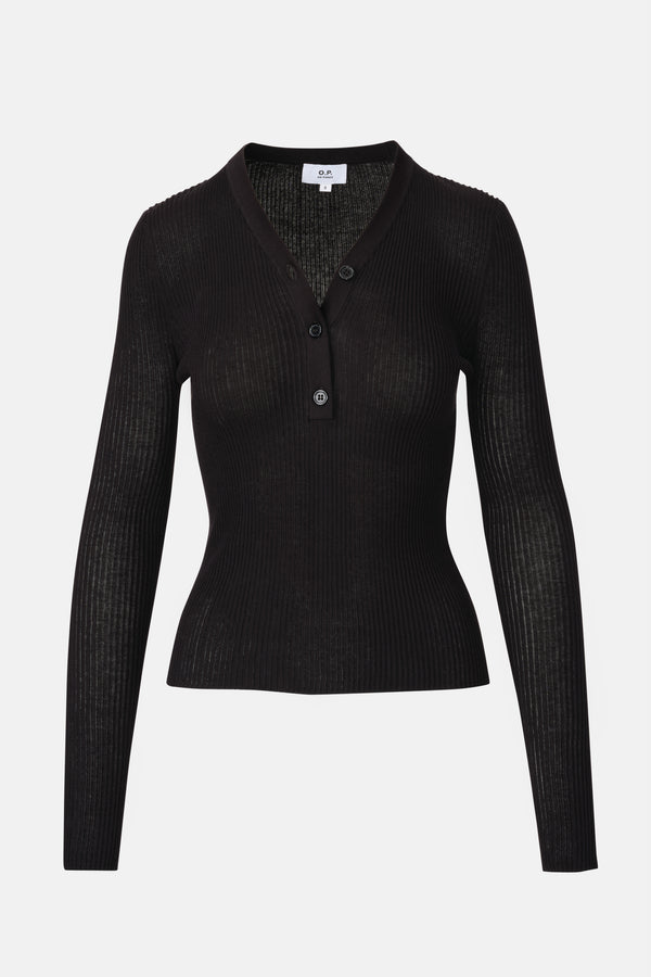 ON PARKS Vinnie Top - Black
