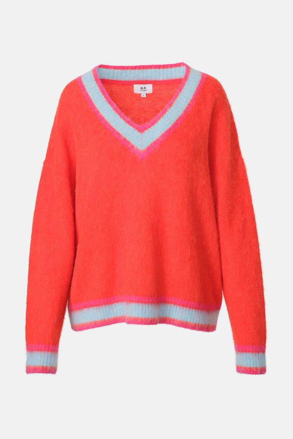ON PARKS Alexa Knit - Blood Orange/Pink/Blue