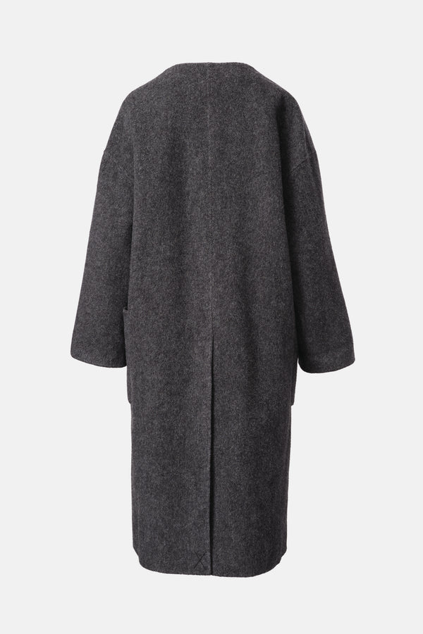 ON PARKS Camden Coat - Charcoal