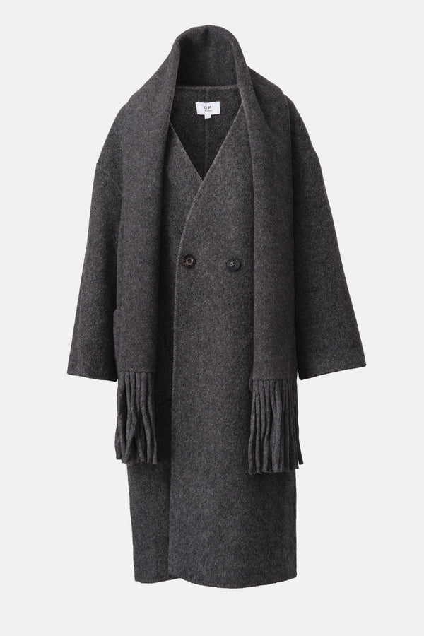 ON PARKS Camden Coat - Charcoal