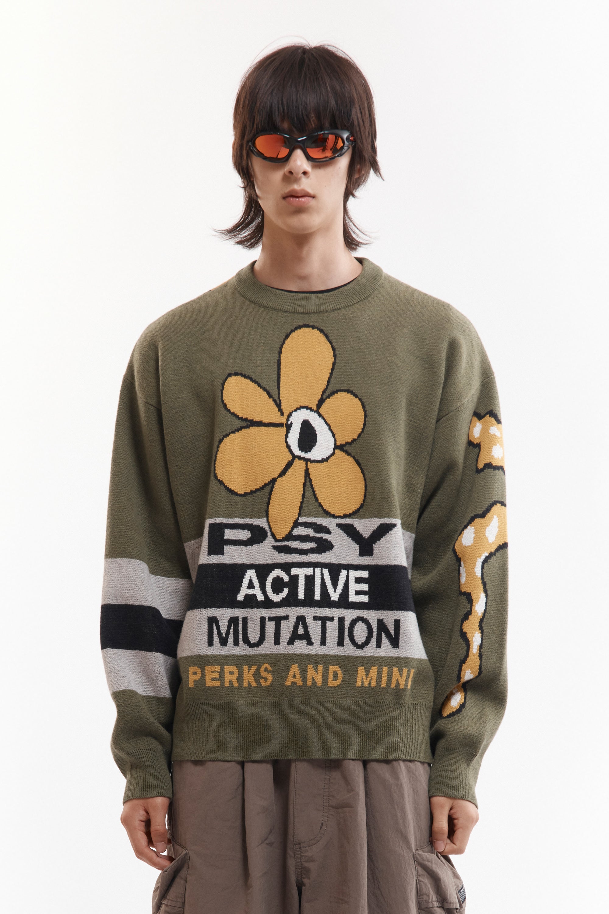 World Melt Knit Crewneck - Multi