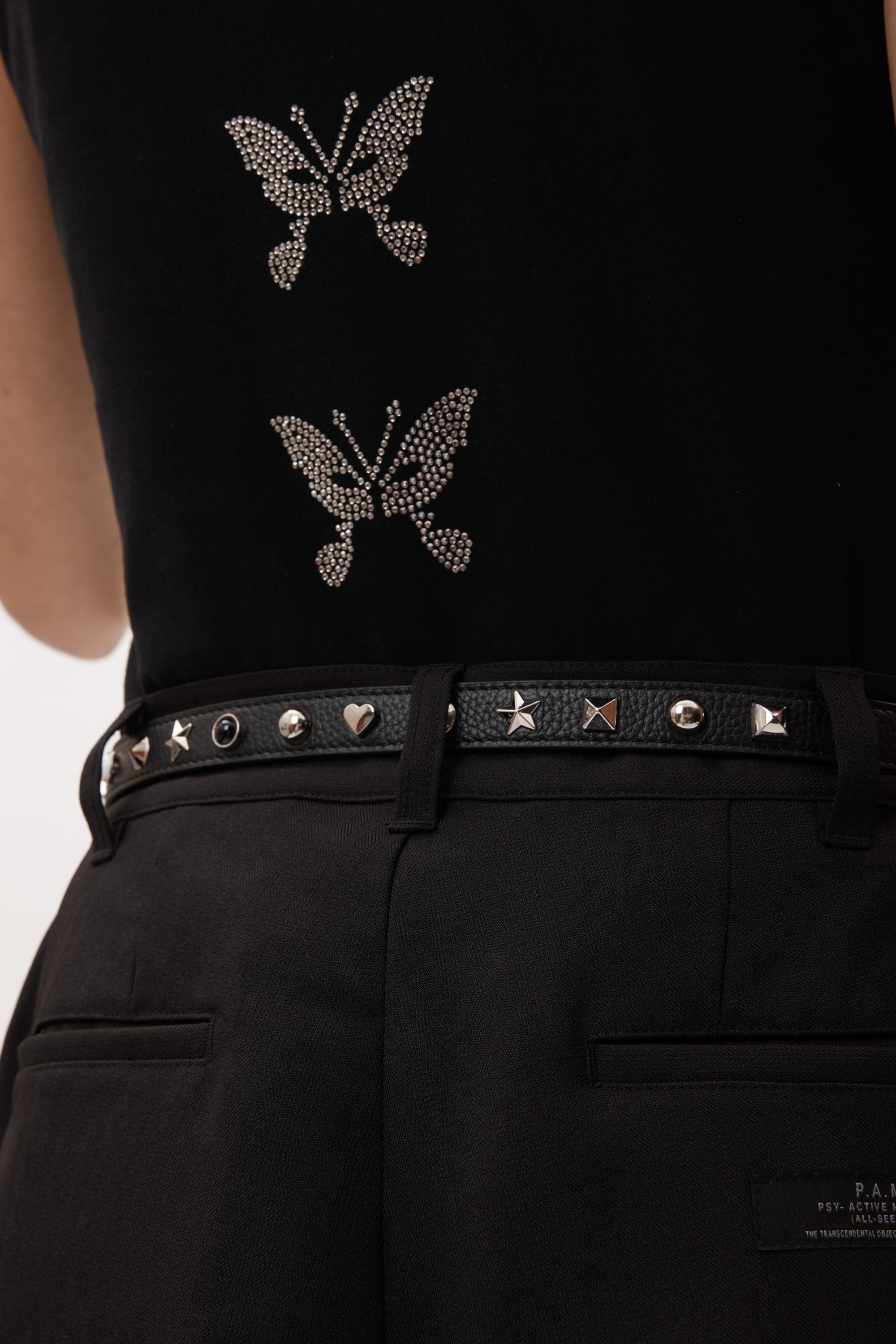 P.A.M. Line Up Narrow Belt - Black